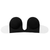 BYE-BRA - BRA WITHOUT HANDLES SHAPE U BLACK CUP C - Afbeelding 2