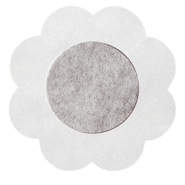BYE-BRA - FLOWER NIPPLE CUPS PACK 3 UNITS SIZE XL - Afbeelding 3