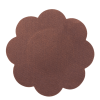 BYE-BRA - FLOWER NIPPLE CUPS PACK 3 UNITS BROWN SIZE M - Afbeelding 2