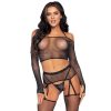 LEG AVENUE - FOUR PIECES SET ONE SIZE