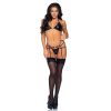 LEG AVENUE - THREE PIECES VINYL SET S/M - Afbeelding 3