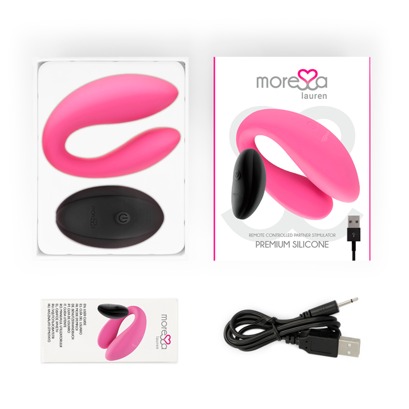 MORESSA - LAUREN REMOTE CONTROL STIMULATOR FOR COUPLES - Afbeelding 8