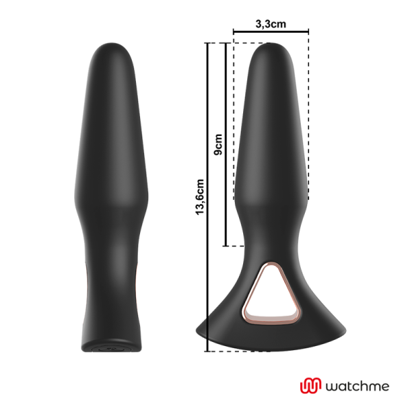 ANBIGUO - WATCHME REMOTE CONTROL VIBRATOR ANAL PLUG ALEXANDRU - Afbeelding 7