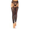 LEG AVENUE - FOOTLESS GARTERBELT STOCKINGS ONE SIZE - Afbeelding 2