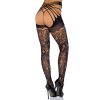 LEG AVENUE - WRAP AROUND CROTHLESS TIGHTS ONE SIZE - Afbeelding 3