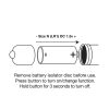 ROCKS-OFF - VIBRATING BULLET RO-80MM MIDNIGHT METAL - Afbeelding 4