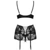 OBSESSIVE - PEONESIA SET THREE PIECES S/M - Afbeelding 6