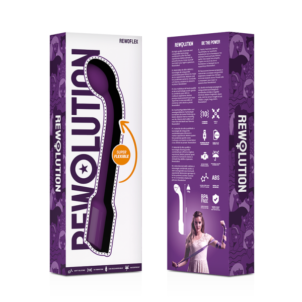 REWOLUTION - REWOFLEX FLEXIBLE G-POINT STIMULATOR VIBRATOR - Afbeelding 8