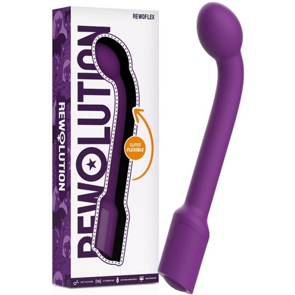 REWOLUTION - REWOFLEX FLEXIBLE G-POINT STIMULATOR VIBRATOR - Afbeelding 3