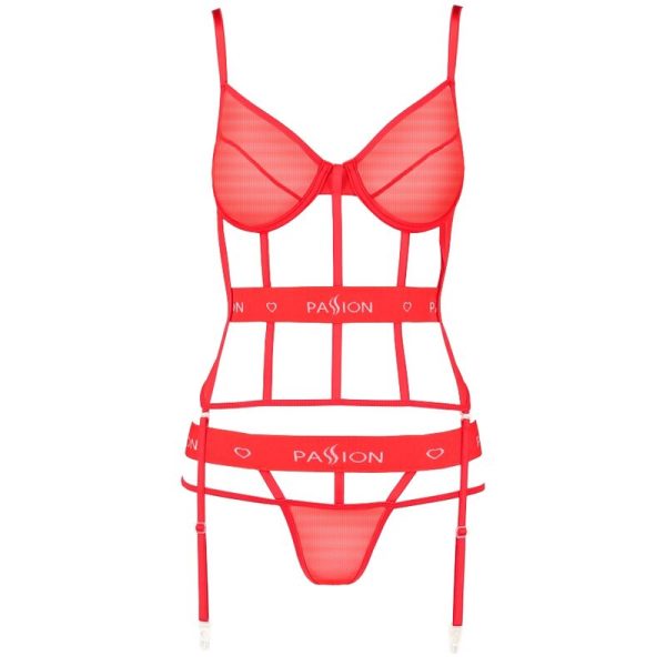 PASSION - KYOUKA CORSET RED S/M - Afbeelding 2