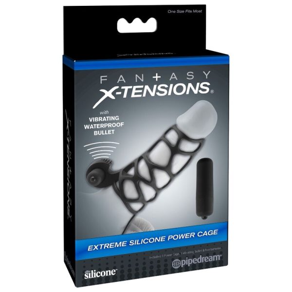 FANTASY X- TENSIONS - EXTREME SILICONE POWER CAGE - Afbeelding 4