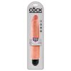 KING COCK - 25.4 CM VIBRATING STIFFY FLESH - Afbeelding 3