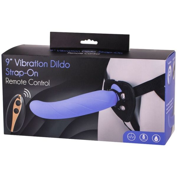 SEVEN CREATIONS - STRAP ON HARNESS WITH DILDO 24 CM - Afbeelding 2