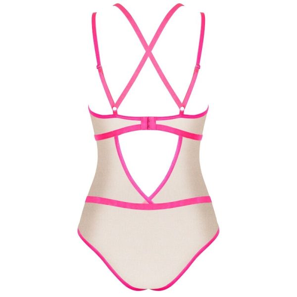 OBSESSIVE - NUDELIA TEDDY - PINK S/M - Afbeelding 4