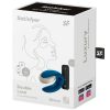 SATISFYER - DOUBLE LOVE LUXURY PARTNER VIBRATOR BLUE - Afbeelding 5