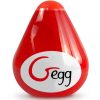G-VIBE - REUSABLE TEXTURED MASTURBATOR EGG RED - Afbeelding 2