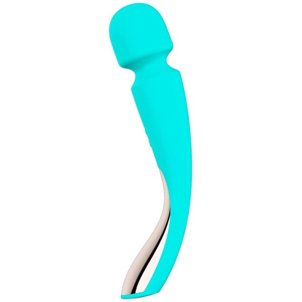 LELO - SMART MEDIUM WAND 2 AQUA GREEN MASSAGER - Afbeelding 3