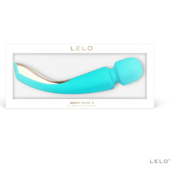 LELO - SMART MEDIUM WAND 2 AQUA GREEN MASSAGER - Afbeelding 4