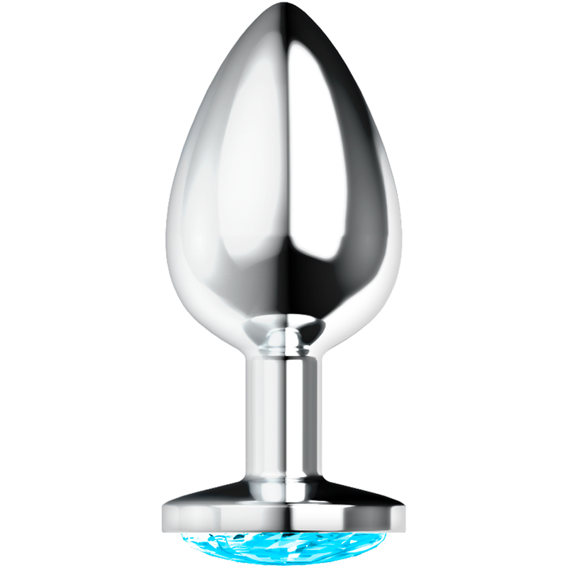 OHMAMA - ANAL PLUG WITH BLUE CRYSTAL M - Afbeelding 2