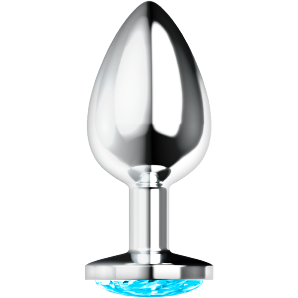 OHMAMA - ANAL PLUG WITH BLUE CRYSTAL L - Afbeelding 2