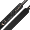 BEGME - BLACK EDITION PREMIUM VEGAN LEATHER COLLAR WITH NEOPRENE LINING - Afbeelding 4