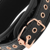 BEGME - BLACK EDITION COLLAR WITH NIPPLE CLAMPS WITH NEOPRENE LINING - Afbeelding 4