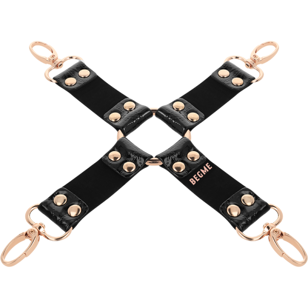 BEGME - BLACK EDITION VEGAN LEATHER HOG TIE - Afbeelding 4