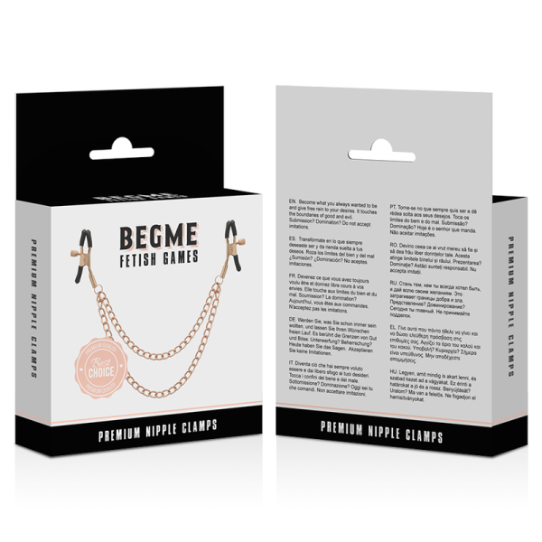 BEGME - BLACK EDITION PREMIUM NIPPLE CLAMPS - Afbeelding 4