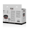 BEGME - RED EDITION COLLAR WITH NIPPLE CLAMPS WITH NEOPRENE LINING - Afbeelding 8