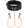 COQUETTE CHIC DESIRE - FANTASY NIPPLE CLAMP NECKLACE WITH NEOPRENE LINING - Afbeelding 3