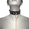 COQUETTE CHIC DESIRE - FANTASY VEGAN LEATHER COLLAR WITH NEOPRENE LINING - Afbeelding 3