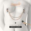 COQUETTE CHIC DESIRE - FANTASY METAL NIPPLE CLIPS WITH CHAIN - Afbeelding 5
