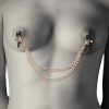 COQUETTE CHIC DESIRE - FANTASY METAL NIPPLE CLIPS WITH CHAIN - Afbeelding 2