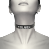 COQUETTE CHIC DESIRE - SLAVE VEGAN LEATHER CHOKER - Afbeelding 2