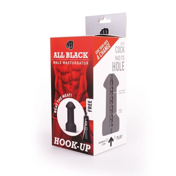 ALL BLACK - MASTURBATOR HOOK-UP - Afbeelding 3