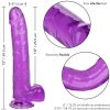 CALEXOTICS - SIZE QUEEN DILDO PURPLE 25.5 CM - Afbeelding 6