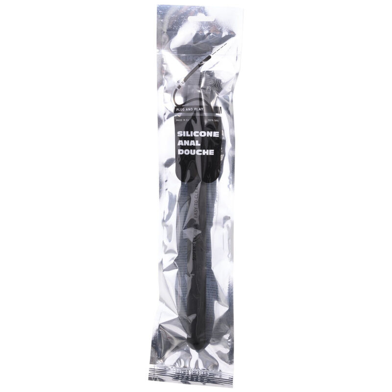 ALL BLACK - BEADED SHOWER ANAL SILICONE 27 CM - Afbeelding 2
