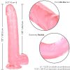 CALEXOTICS - SIZE QUEEN DILDO PINK 25.5 CM - Afbeelding 6
