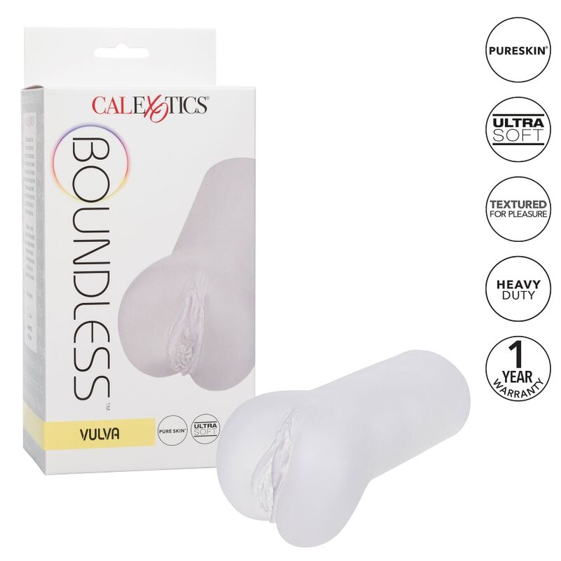 CALEXOTICS - BOUNDLESS VULVA STROKER TRANSPARENT - Afbeelding 2