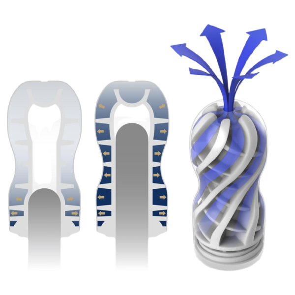 TENGA - PREMIUM MASTURBADOR AIR FLOW CUP - Afbeelding 2