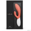 LELO - INA 3 LUXURY CORAL RABBIT VIBRATOR - Afbeelding 3