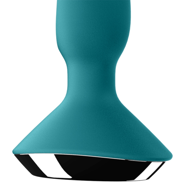 SATISFYER - PLUG ILICIOUS 1 PLUG VIBRATOR GREEN - Afbeelding 4