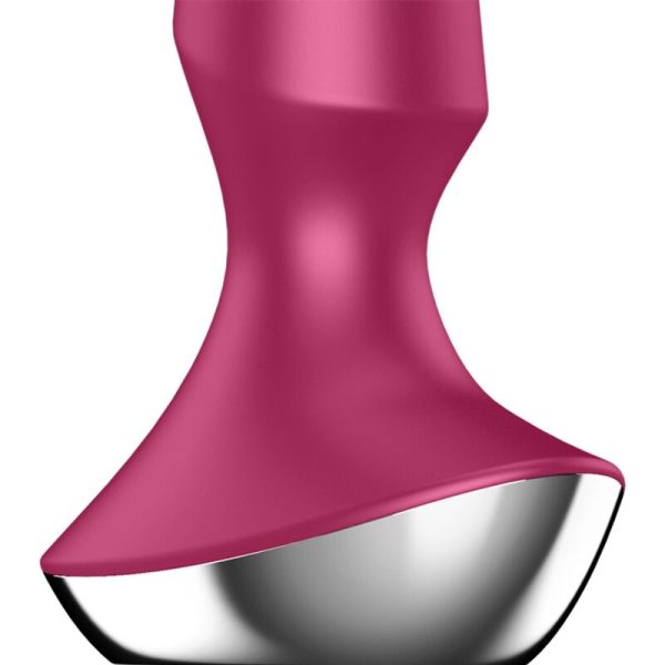 SATISFYER - PLUG ILICIOUS 2 PLUG VIBRATOR BERRY - Afbeelding 4