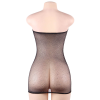 QUEEN LINGERIE - NET BODY DRESS WITH DIAMONDS S/L - Afbeelding 6