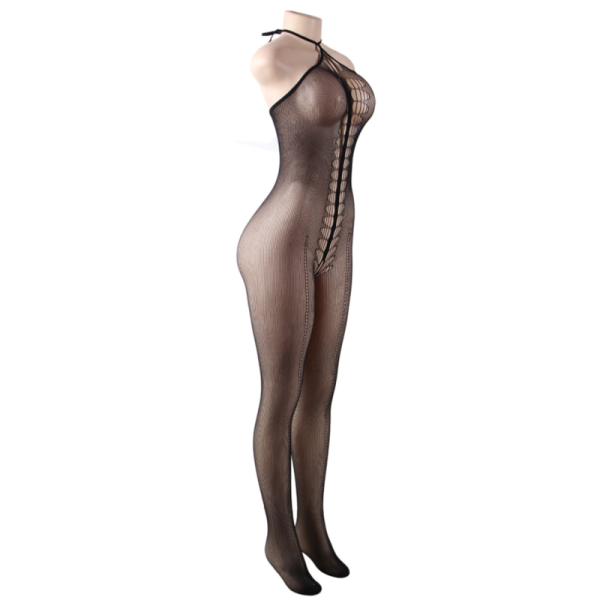 QUEEN LINGERIE - HALTER NECK BODYSTOCKING S/L - Afbeelding 6