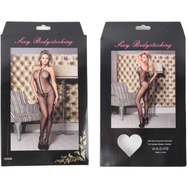 QUEEN LINGERIE - HALTER NECK BODYSTOCKING S/L - Afbeelding 7