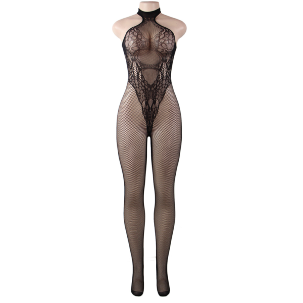 QUEEN LINGERIE - BARE BACK BODYSTOCKING S/L - Afbeelding 6