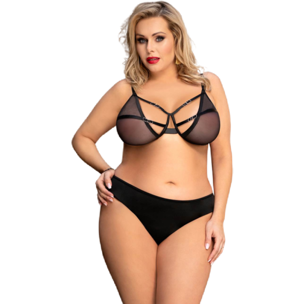 QUEEN LINGERIE - TWO PIECE SET S/M - Afbeelding 3
