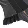 QUEEN LINGERIE - TEDDY WITH ZIPPER S/M - Afbeelding 4