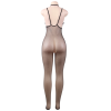 QUEEN LINGERIE - NET BODYSTOCKING WITH S/L OPENING - Afbeelding 7